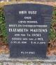 Elizabeth Martens (1896-1978)